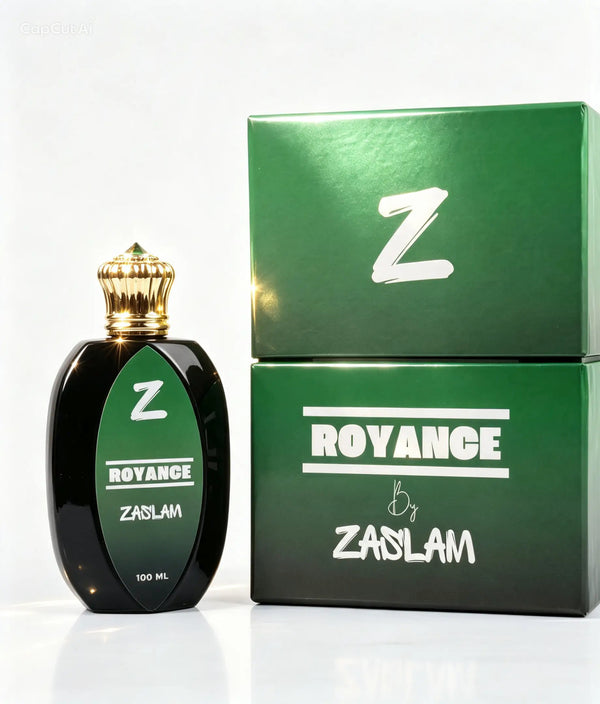 Royance by Zaslam — Luxury Leather & Amber Perfume, 100ml